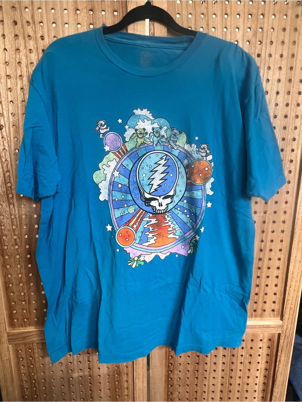Grateful Dead Steal Your Face Space Dancing Bears T-Shirt XL